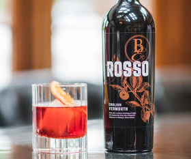 The Hand and Flowers's Bolney rosso negroni