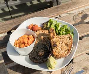 Coal House Cafe, Woodberry Wetlands; photograph by Penny Dixie