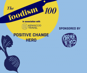 The Foodism 100: Positive Change Hero 2019