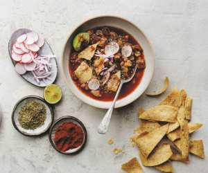Make Gonzalo Guzmán’s pozole rojo; photography by Eva Kolenko
