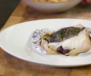 José Pizarro's Skrei cod en papillote with patata panadera