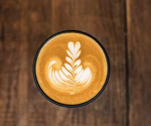 Best coffees in London: a cappuccino at Caravan