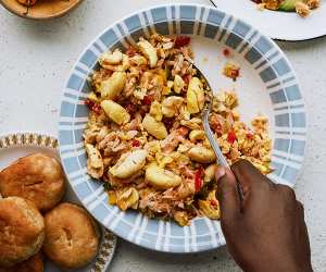 Original Flava's ackee and saltfish; photography by Matt Russell