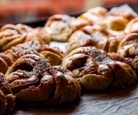 Cinnamon Buns; photography by Shutterstock / Little Adventures