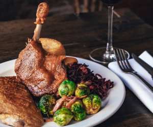 London Christmas Menus: Festive menu at Monsieur le Duck