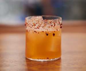 Arabica Bar & Kitchen’s Pomegranate Margarita