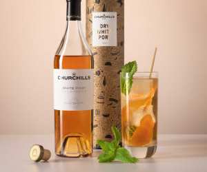 Churchill's white port and tonic recipe