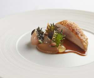 The guinea fowl dish at Ormer Mayfair by Sofian