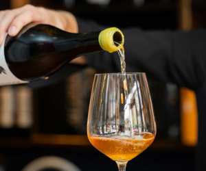 Orange wine at Silver Lining E9