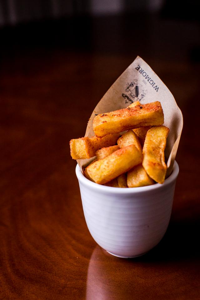 Restaurants Regent Street: The Wigmore's chips