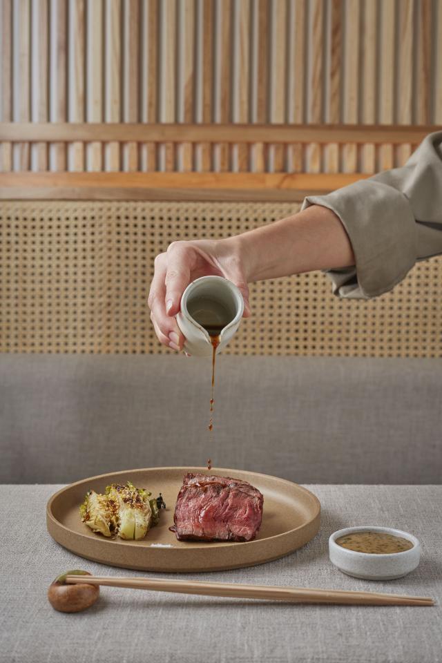 Dry-aged beef fillet at Sumi Dry-aged beef fillet at Sumi