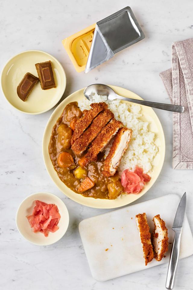 Japan Centre's new Cook Box kits – katsu curry finished product