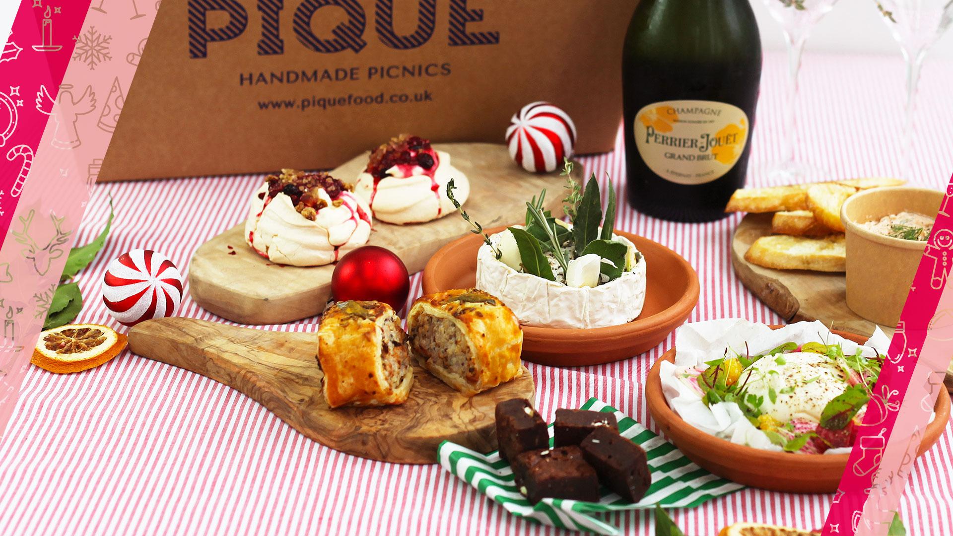 Food and drink Christmas gifts:Pique Nique x Perrier Jouet Food and drink Christmas gifts:Pique Nique x Perrier Jouet