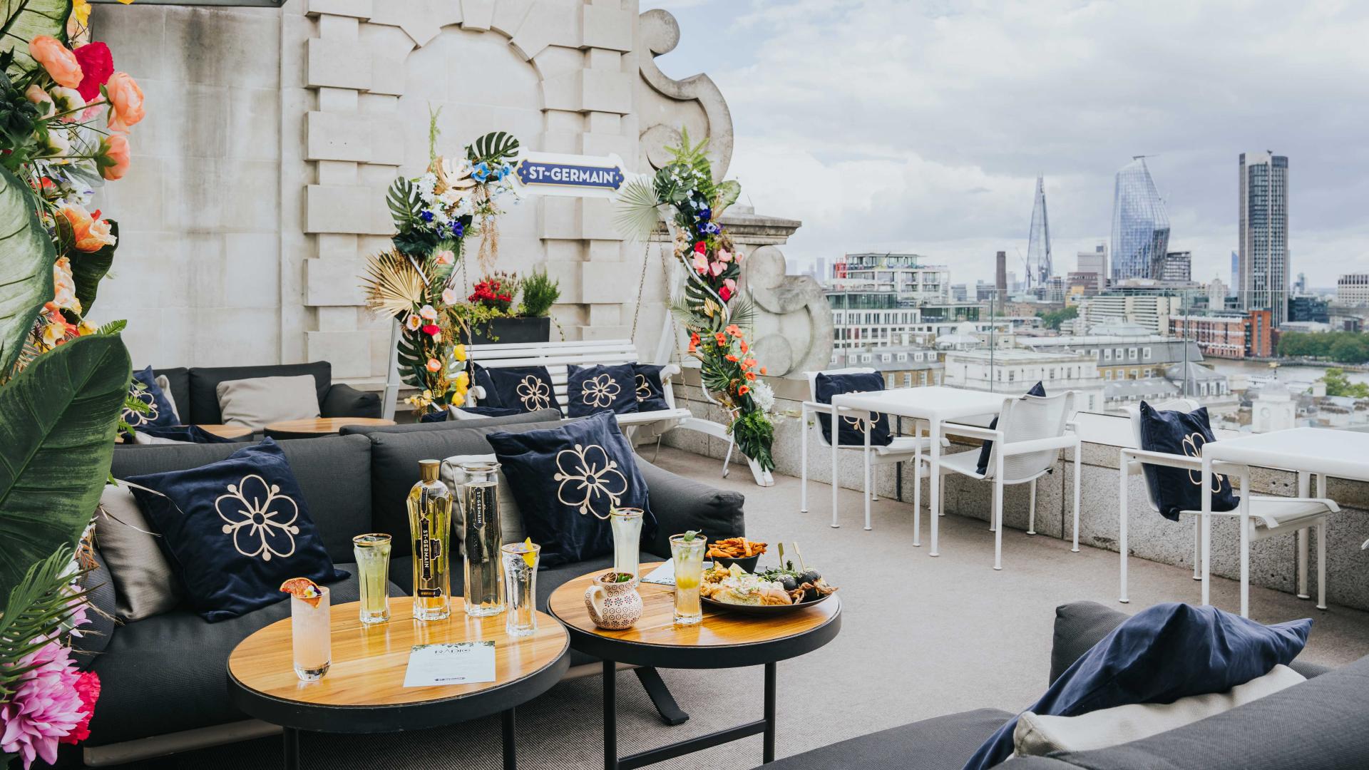 Summer in London: St Germain's terrace Summer in London: St Germain's terrace
