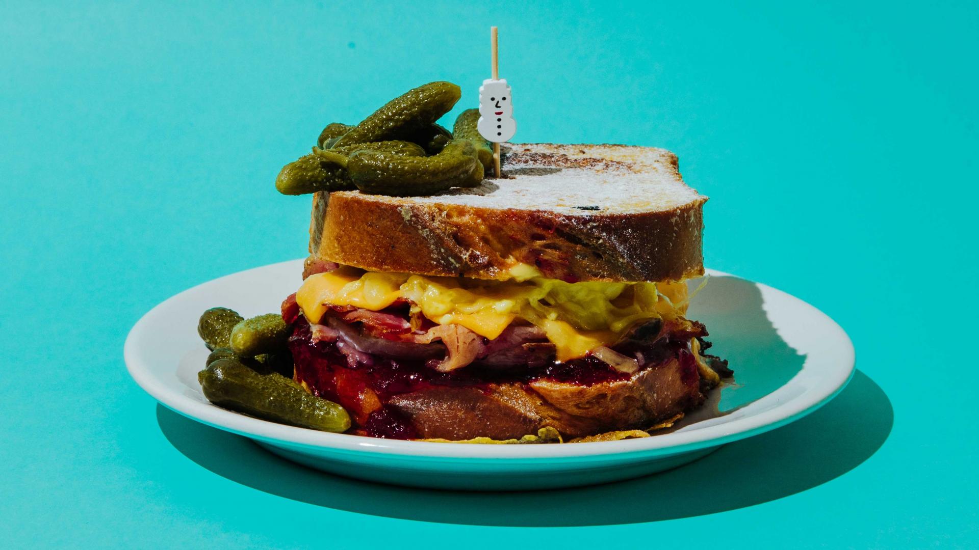 Christmas in London | Snackbar Christmas sandwich Christmas in London | Snackbar Christmas sandwich