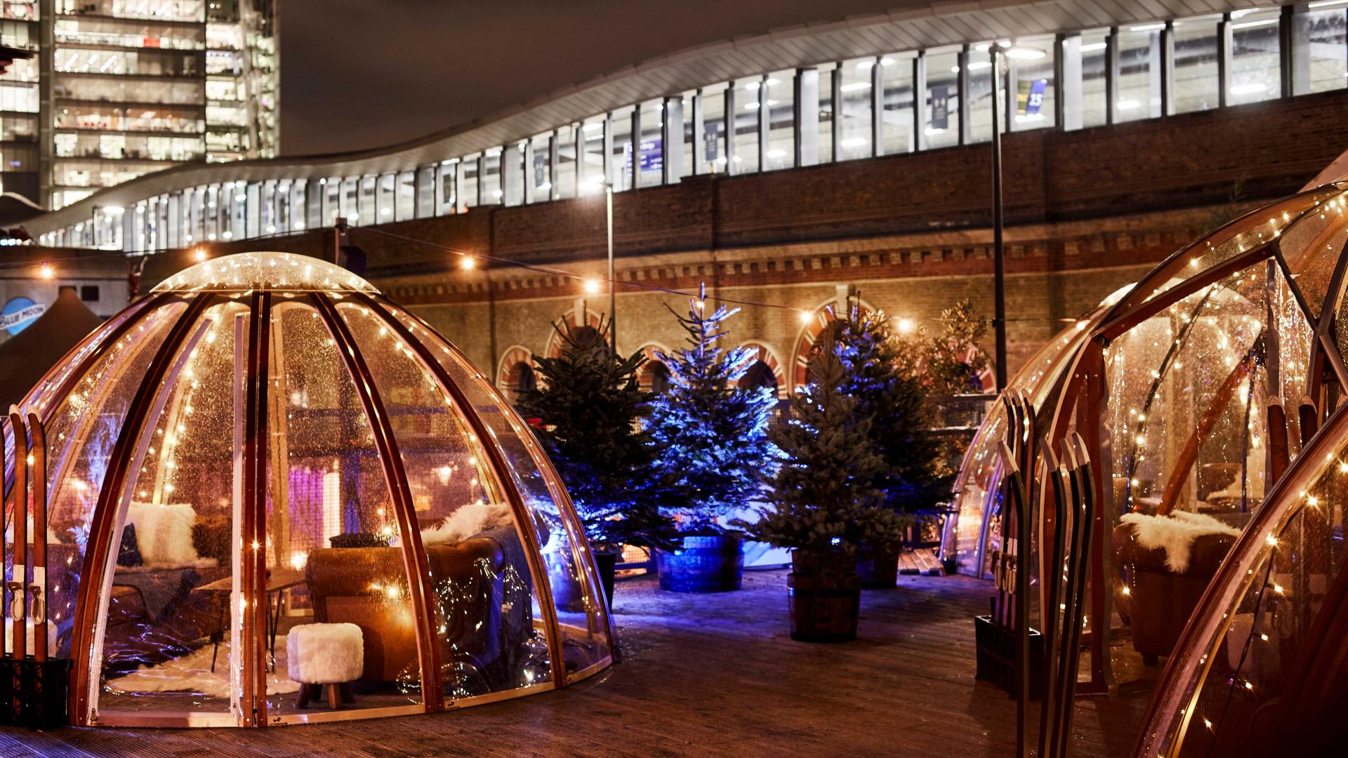 Christmas in London: Vinegar Yard's Christmas cabins Christmas in London: Vinegar Yard's Christmas cabins