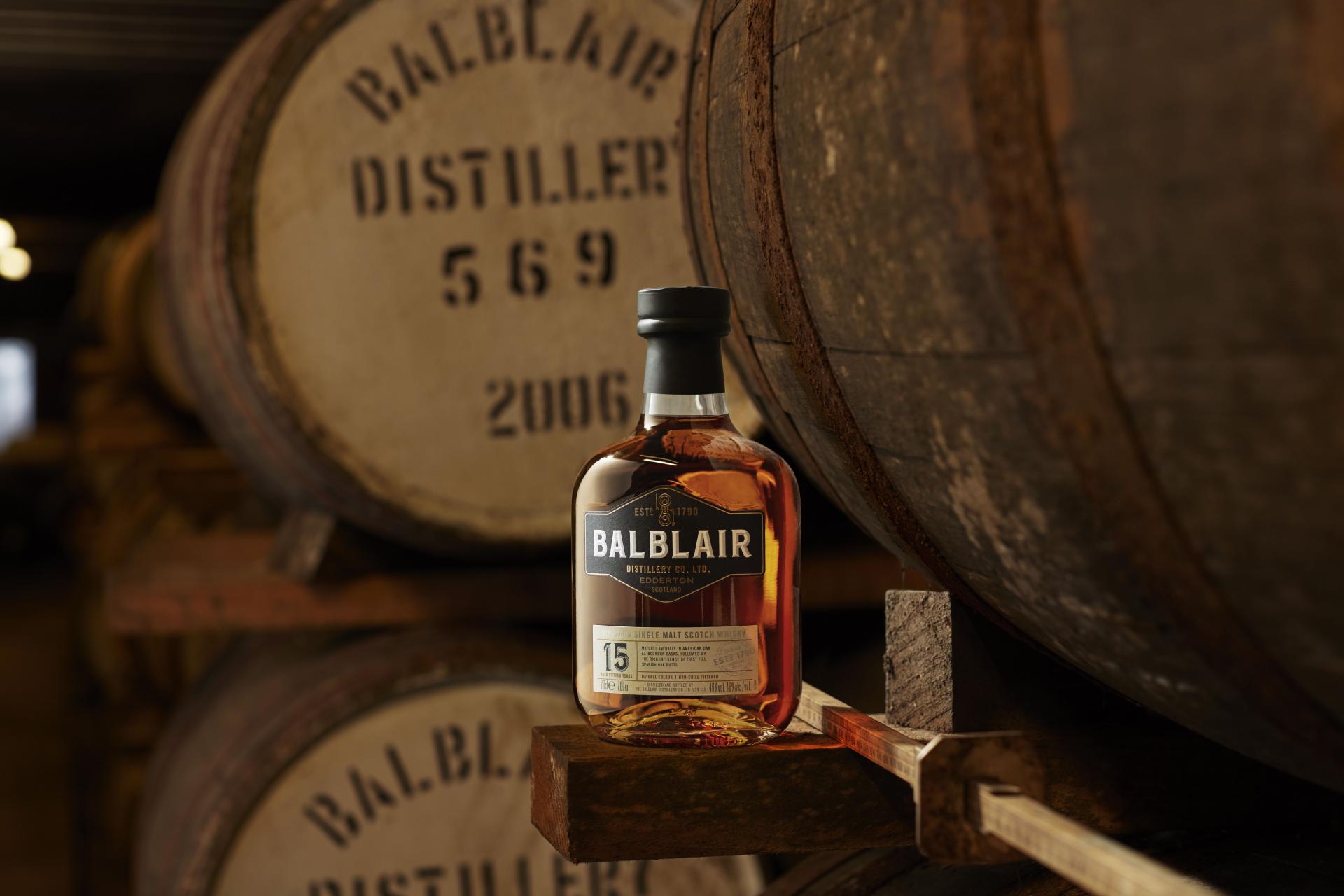 Balblair 15, pictured at the distillery