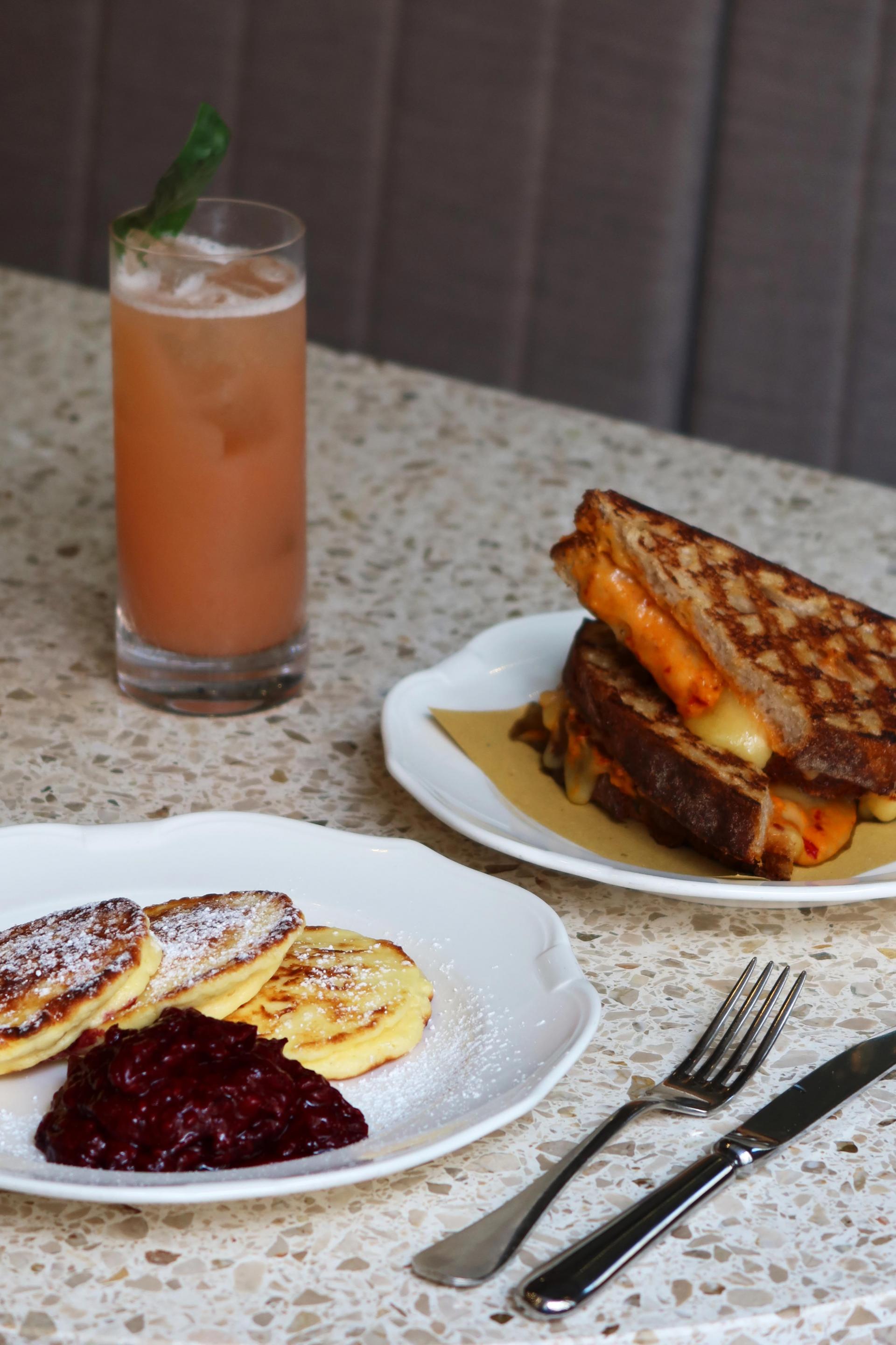 Best brunch London: Angela Harnett's Café Murano in Covent Garden has recently started doing brunch, including a nduja toastie Best brunch London: Angela Harnett's Café Murano in Covent Garden has recently started doing brunch, including a nduja toastie