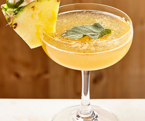 The Natural Philosopher's smoked pineapple and sage cocktail