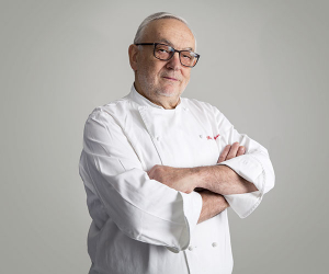 Legendary chef Pierre Koffmann. Photography by David Harrison