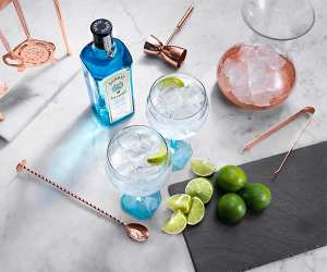 Bombay Sapphire's gin and tonic