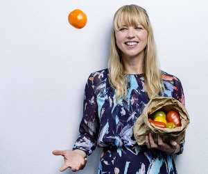 Sara Cox is an ambassador of Organic September’s #FeedYourHappy campaign