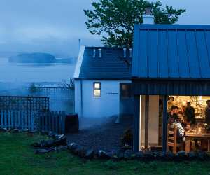 New Forest's food-centric boutique bolthole, Lime Wood on the lake; photograph by Angus Bremner