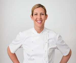 Clare Smyth in chef whites