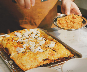 Make Neil Rankin's Detroit-style katsu pizza with Wild Alaska Pollock