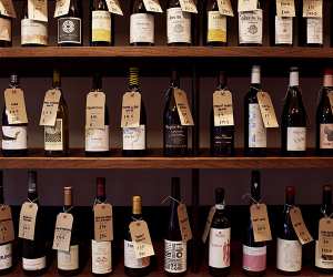 Salon's wine store, Brixton; Photograph by Joe Woodhouse