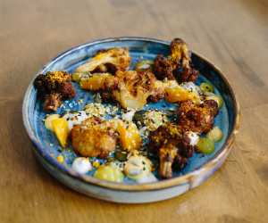 Crispy cauliflower. Photograph by jessicajillphotography