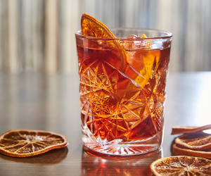 The negroni at Osteria