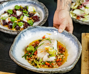 Part of the sharing menu at Sea Containers