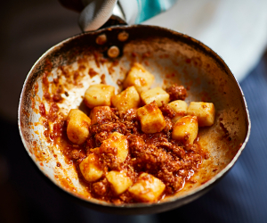 Best Regional Italian Restaurants in London: Gnocchi with sausage ragu at Bocca Di Lupo