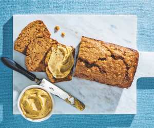 Crystelle Pereira's peanut and date banana bread