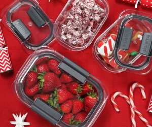 Sistema® Brilliance™ containers are great for holiday leftovers