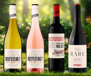Enjoy four cases of four different Beefsteak Club wines