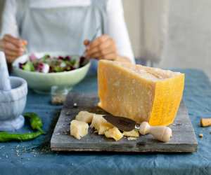 Salad and Parmigiano Reggiano PDO
