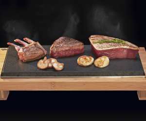 SteakStones sharing plate