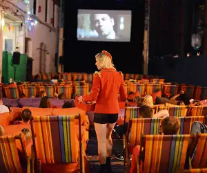 The Backyard Cinema in Camden