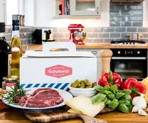 Gourmio's recipe boxes