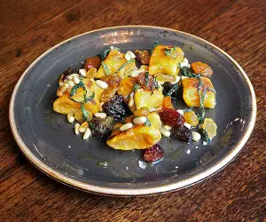 Gnocchi with brown butter