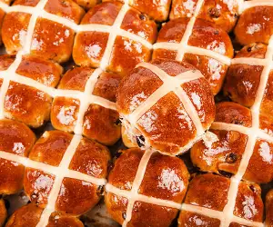 Gail's hot cross buns