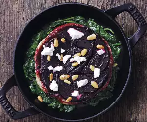 The Ninth beetroot tart