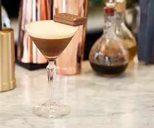Dickie Fitz's tim tam martini