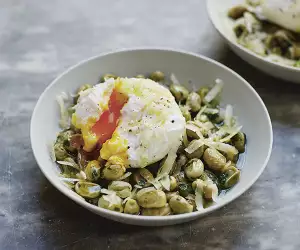 Jose Pizarro's slow-cooked broad beans