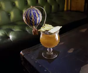 A cocktail from Mr Fogg's Residence