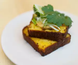 Caravan's cornbread with chipotle butter recipe