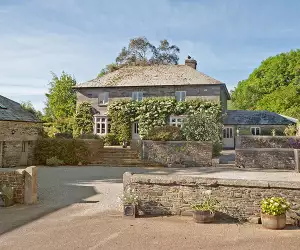 The exterior of Coombeshead Farm