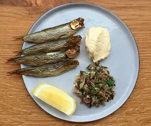 Sardines at Legs, Hackney